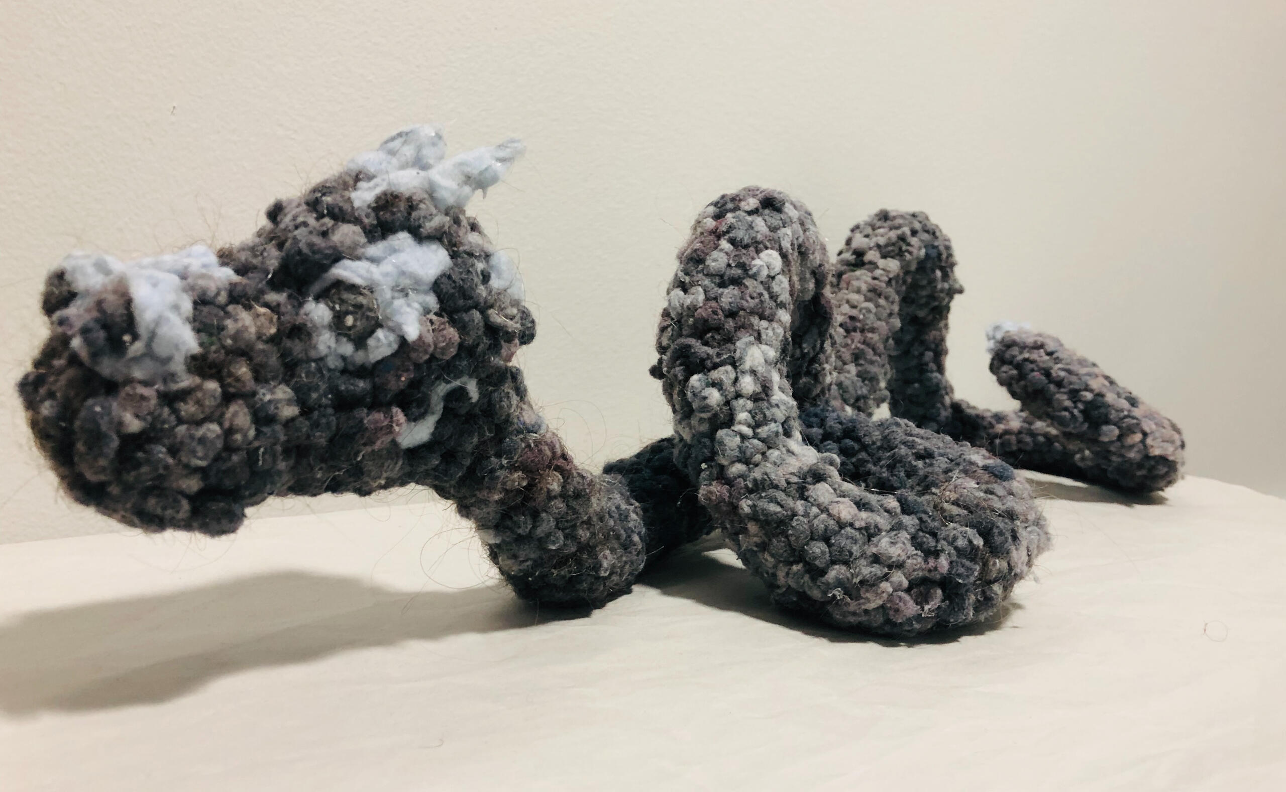 Lint Dragon (dryer lint, aluminum)